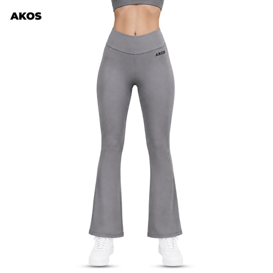 Akos Active Flared Leggings – Grey