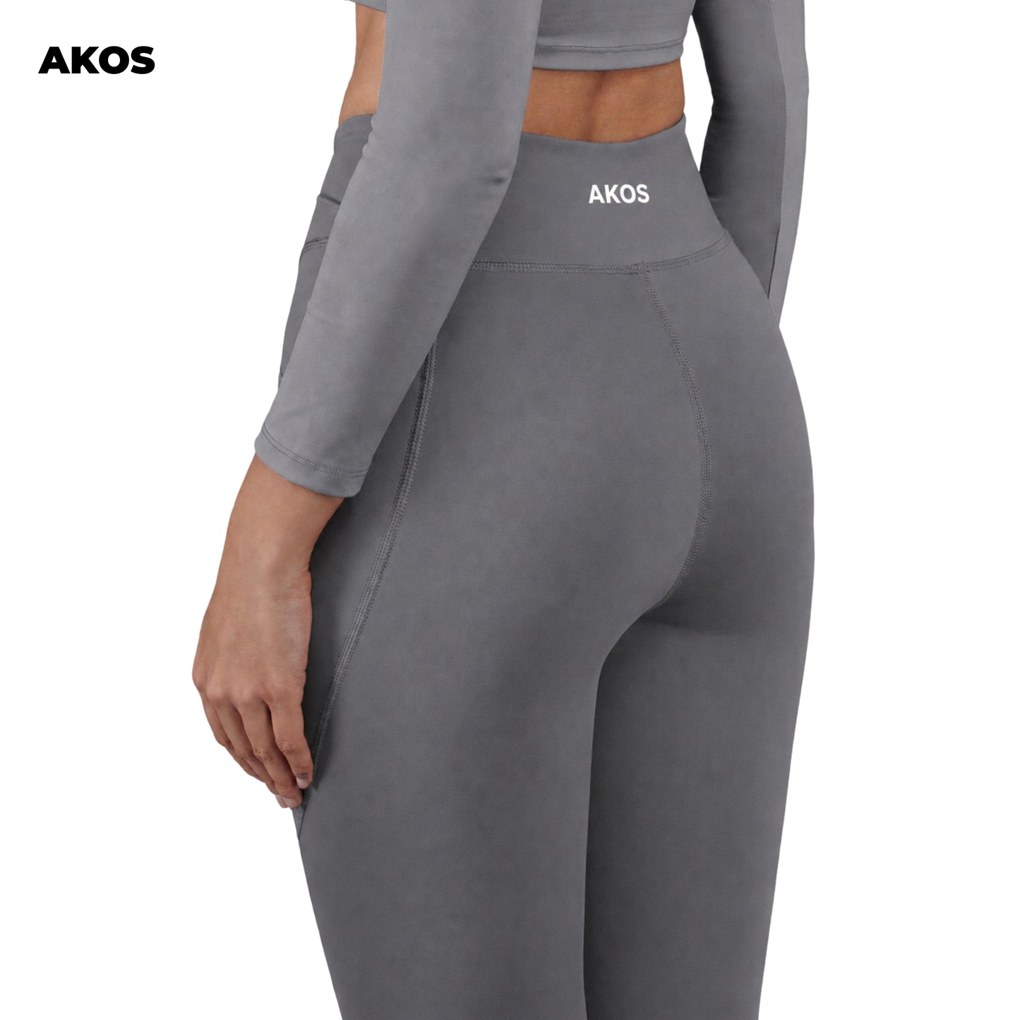 Akos Active Leggings – Grey